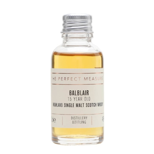 Balblair 15 Year Old Sample Highland Single Malt Scotch Whisky