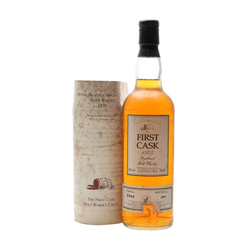 Distillery 24 Year Old – Royal Brackla 1975 / 24 Year Old / First Cask #5445 Highland Whisky (Highland) | N/A% ABV, 700ml – Buy Now