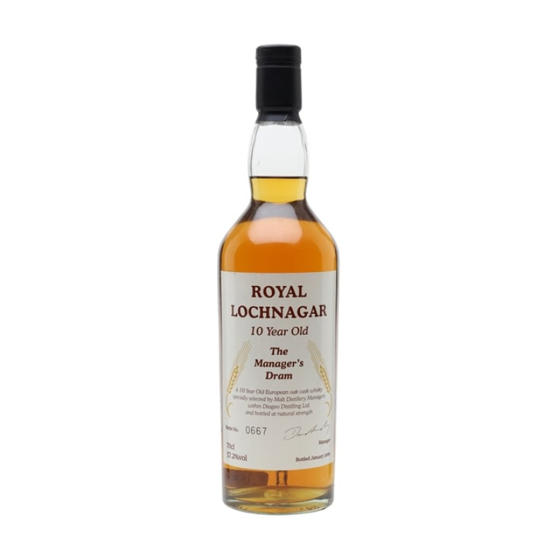 Distillery 10 Year Old – Royal Lochnagar 10 Year Old / Manager's Dram Highland Whisky (Highland) | N/A% ABV, 700ml – Buy Now