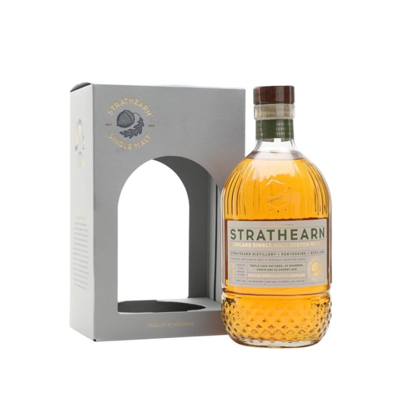 Strathearn Highland Single Malt / Inaugural Bottling Single Malt Scotch Whisky