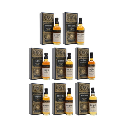 Distillery NAS Year Old – Lost in Time Series Collection / 8-bottle Set Speyside Whisky (Speyside) | N/A% ABV, 700ml – Buy Now