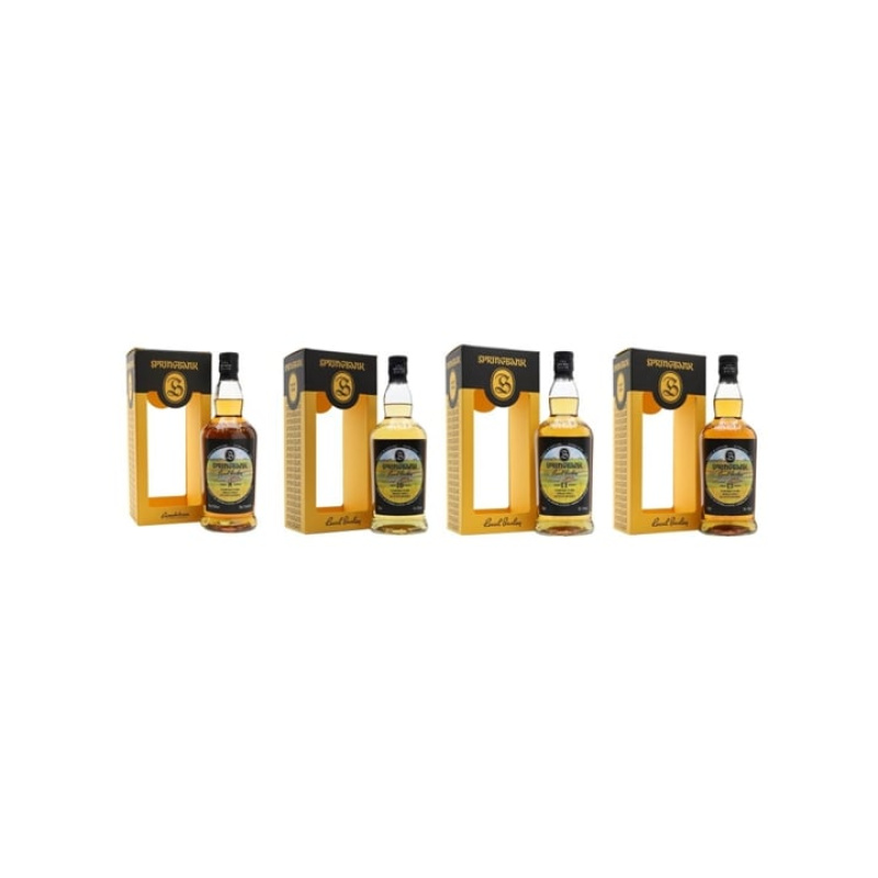 Springbank Local Barley Set / 4 Bottles Campbeltown Single Malt Scotch Whisky