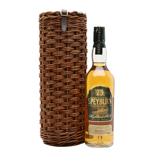 Distillery 25 Year Old – Speyburn 1977 / 25 Year Old / Wicker Basket Speyside Whisky (Speyside) | N/A% ABV, 700ml – Buy Now