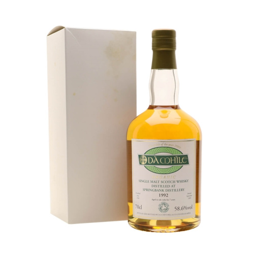 Springbank 1992 / 7 Year Old / Da Mhile Organic Campbeltown Single Malt Scotch Whisky
