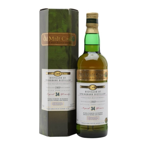 Distillery 34 Year Old – Springbank 1969 / 34 Year Old / Old Malt Cask Campbeltown Whisky (Campbeltown) | N/A% ABV, 700ml – Buy Now