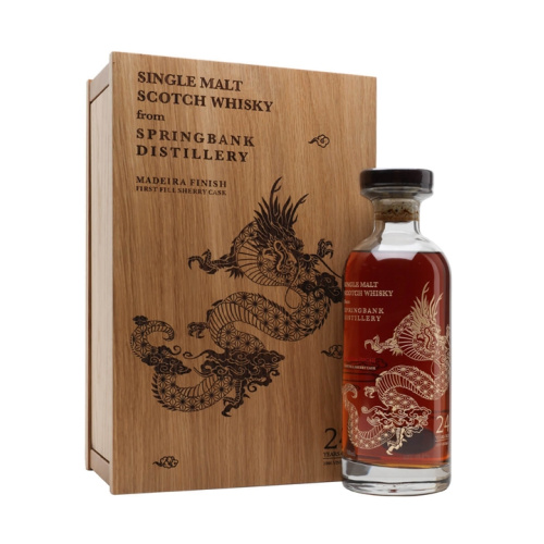 Springbank 1996 / 24 Year Old / Sherry & Madeira Casks /East Asia Asanoha Dragon Campbeltown Single Malt Scotch Whisky