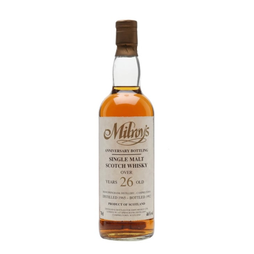Springbank 1965 / 26 Year Old / Milroy's Campbeltown Single Malt Scotch Whisky