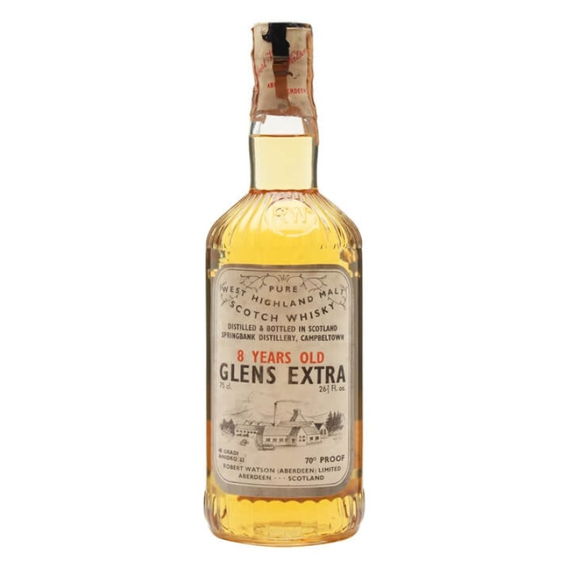 Distillery 8 Year Old – Glens Extra (Springbank) 8 Year Old / Bot.1960s Campbeltown Whisky (Campbeltown) | N/A% ABV, 700ml – Buy Now
