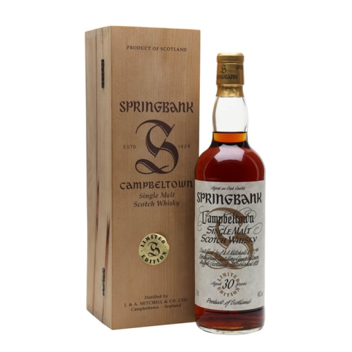 Distillery 30 Year Old – Springbank 30 Year Old / Sherry Cask / Millennium Series Campbeltown Whisky (Campbeltown) | N/A% ABV, 700ml – Buy Now