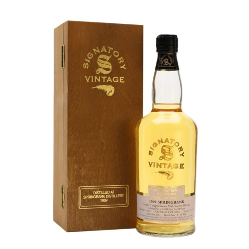 Distillery 34 Year Old – Springbank 1969 / 34 Year Old / Cask #266 / Signatory Campbeltown Whisky (Campbeltown) | N/A% ABV, 700ml – Buy Now