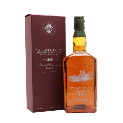 Strathisla 25 Year Old / Special Staff Bottling Speyside Single Malt Scotch Whisky