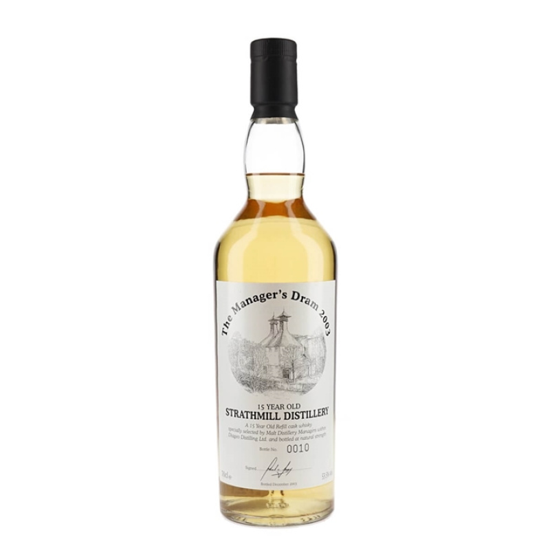 Strathmill 15 Year Old / Manager's Dram Speyside Single Malt Scotch Whisky