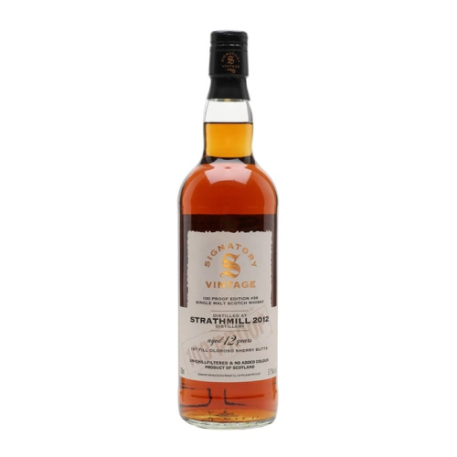 Distillery 12 Year Old – Strathmill 2012 / 12 Year Old / 100 Proof Edition #36 / Signatory Speyside Whisky (Speyside) | N/A% ABV, 700ml – Buy Now