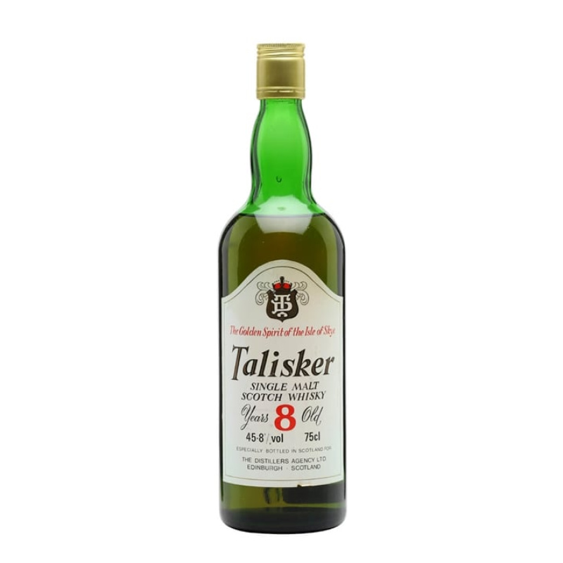 Distillery 8 Year Old – Talisker 8 Year Old / Bot.1980s Island Single Malt Scotch Whisky (Island) | N/A% ABV, 700ml – Buy Now