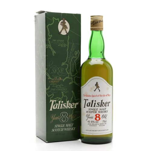 Distillery 8 Year Old – Talisker 8 Year Old / Bot.1980s Island Single Malt Scotch Whisky (Island) | N/A% ABV, 700ml – Buy Now
