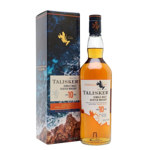 Distillery 10 Year Old – Talisker 10 Year Old Island Single Malt Scotch Whisky (Island) | N/A% ABV, 700ml – Buy Now