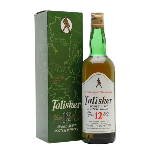 Distillery 12 Year Old – Talisker 12 Year Old / Bot.1980s Island Single Malt Scotch Whisky (Island) | N/A% ABV, 700ml – Buy Now