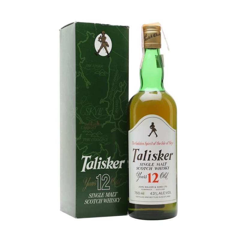 Talisker 12 Year Old / Bot.1980s Island Single Malt Scotch Whisky