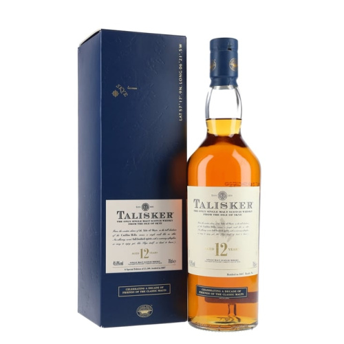 Talisker 12 Year Old / Friends of Classic Malts Island Single Malt Scotch Whisky