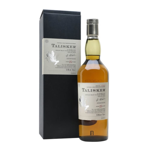 Distillery 25 Year Old – Talisker 25 Year Old / Bot.2004 Island Single Malt Scotch Whisky (Island) | N/A% ABV, 700ml – Buy Now