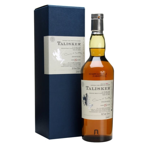 Distillery 25 Year Old – Talisker 25 Year Old / Bot.2007 Island Single Malt Scotch Whisky (Island) | N/A% ABV, 700ml – Buy Now