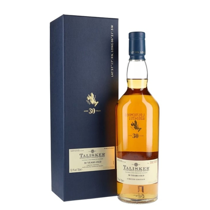 Distillery 30 Year Old – Talisker 30 Year Old / Bot.2009 Island Single Malt Scotch Whisky (Island) | N/A% ABV, 700ml – Buy Now