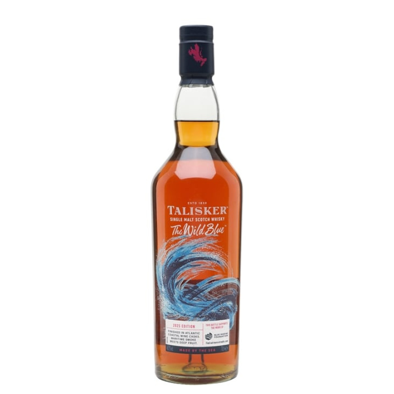 Distillery NAS Year Old – Talisker The Wild Blue Island Single Malt Scotch Whisky (Island) | N/A% ABV, 700ml – Buy Now