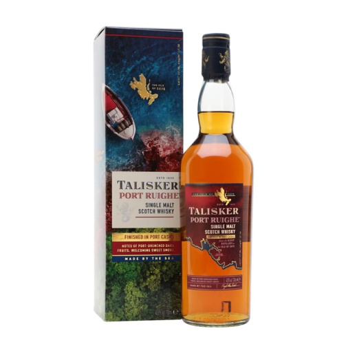 Distillery NAS Year Old – Talisker Port Ruighe / Port Finish Island Single Malt Scotch Whisky (Island) | N/A% ABV, 700ml – Buy Now