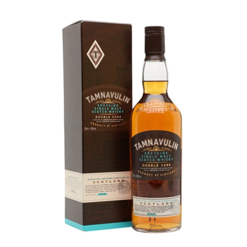 Distillery NAS Year Old – Tamnavulin Double Cask Speyside Single Malt Scotch Whisky (Speyside) | N/A% ABV, 700ml – Buy Now