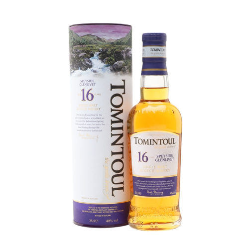Distillery 16 Year Old – Tomintoul 16 Year Old / Half Bottle Speyside Single Malt Scotch Whisky (Speyside) | N/A% ABV, 700ml – Buy Now
