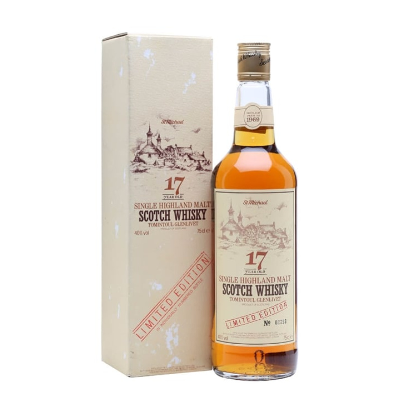 Distillery 17 Year Old – Tomintoul-Glenlivet 17 Year Old / Distilled Prior to 1969 / Bot.1980s Speyside Whisky (Speyside) | N/A% ABV, 700ml – Buy Now