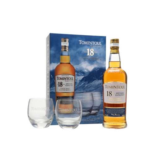 Distillery 18 Year Old – Tomintoul 18 Year Old / Glass Set Speyside Single Malt Scotch Whisky (Speyside) | N/A% ABV, 700ml – Buy Now