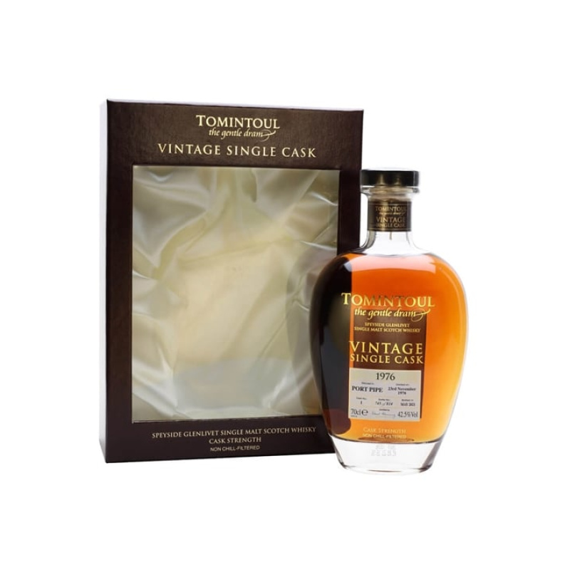 Distillery 44 Year Old – Tomintoul 1976 / 44 Year Old / Port Pipe Speyside Whisky (Speyside) | N/A% ABV, 700ml – Buy Now