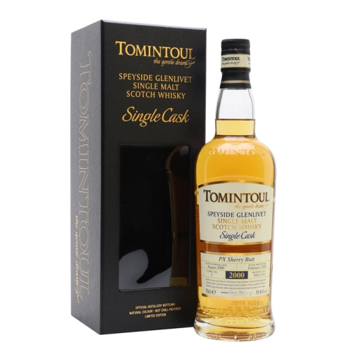 Tomintoul 2000 / 19 Year Old / Sherry Cask Speyside Single Malt Scotch Whisky