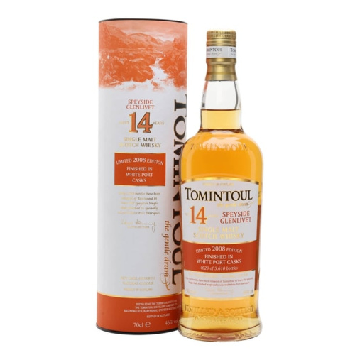 Distillery 14 Year Old – Tomintoul 2008 / 14 Year Old / White Port Casks Speyside Whisky (Speyside) | N/A% ABV, 700ml – Buy Now