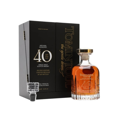 Distillery 40 Year Old – Tomintoul 40 Year Old / Second Edition Speyside Whisky (Speyside) | N/A% ABV, 700ml – Buy Now