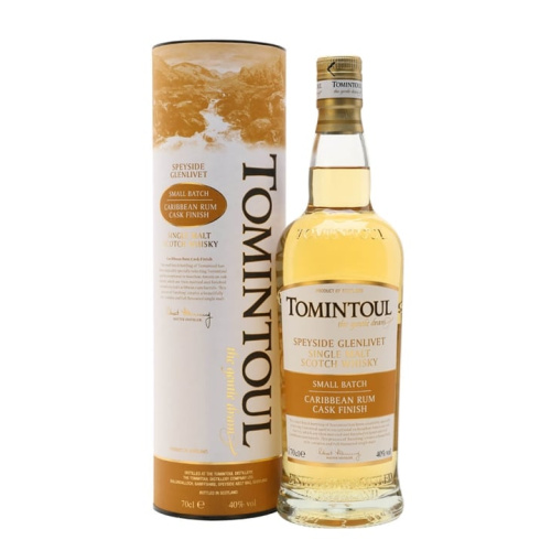 Distillery NAS Year Old – Tomintoul Caribbean Rum Cask Finish / Kosher Certified Speyside Whisky (Speyside) | N/A% ABV, 700ml – Buy Now