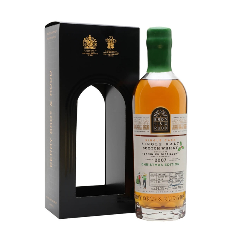 Teaninich 2007 / Bot.2022 / Berry Bros & Rudd Christmas Edition Highland Single Malt Scotch Whisky