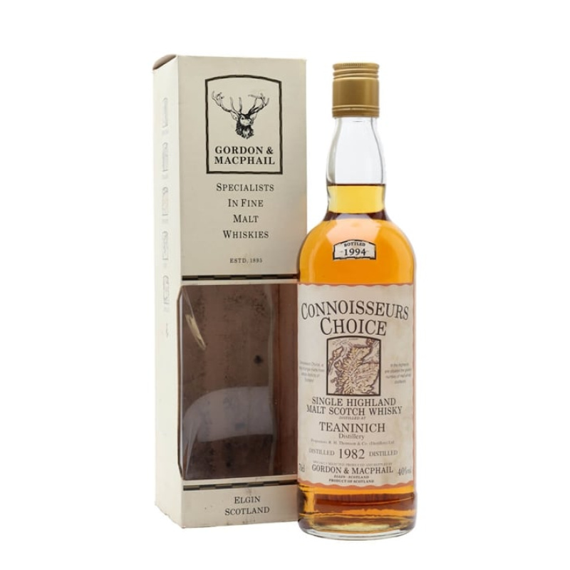 Teaninich 1982 / Bot.1994 / Connoisseurs Choice Highland Single Malt Scotch Whisky