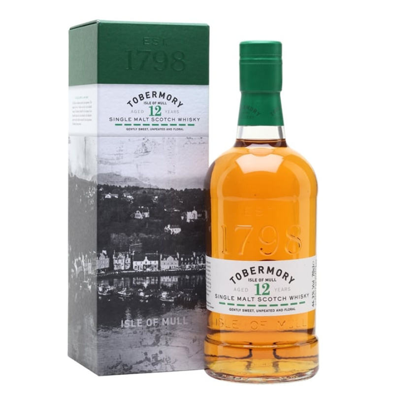 Tobermory 12 Year Old Island Single Malt Scotch Whisky