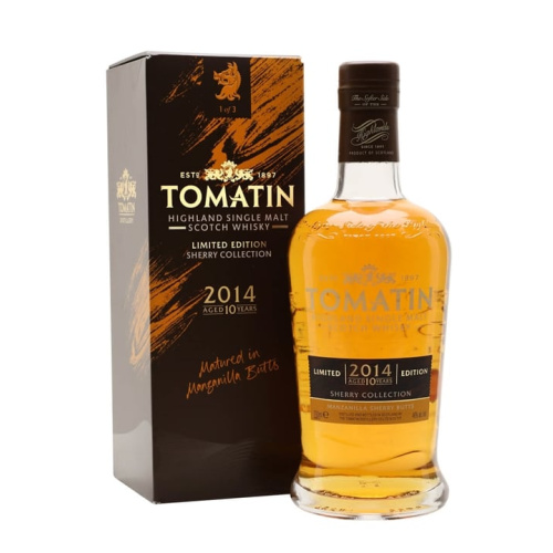 Distillery 10 Year Old – Tomatin 2014 / 10 Year Old / Manzanilla Edition Highland Whisky (Highland) | N/A% ABV, 700ml – Buy Now
