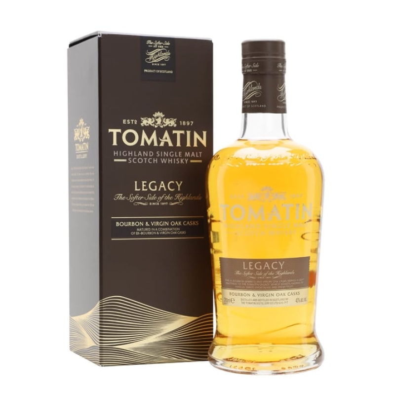 Distillery NAS Year Old – Tomatin Legacy / Bourbon & Virgin Oak Highland Whisky (Highland) | N/A% ABV, 700ml – Buy Now