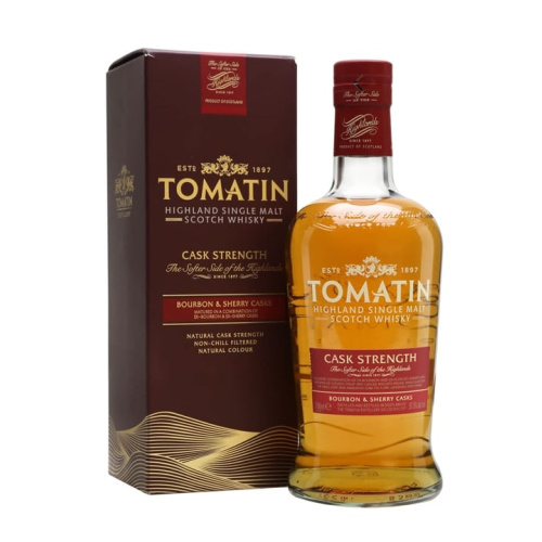 Distillery NAS Year Old – Tomatin Cask Strength Edition Highland Single Malt Scotch Whisky (Highland) | N/A% ABV, 700ml – Buy Now