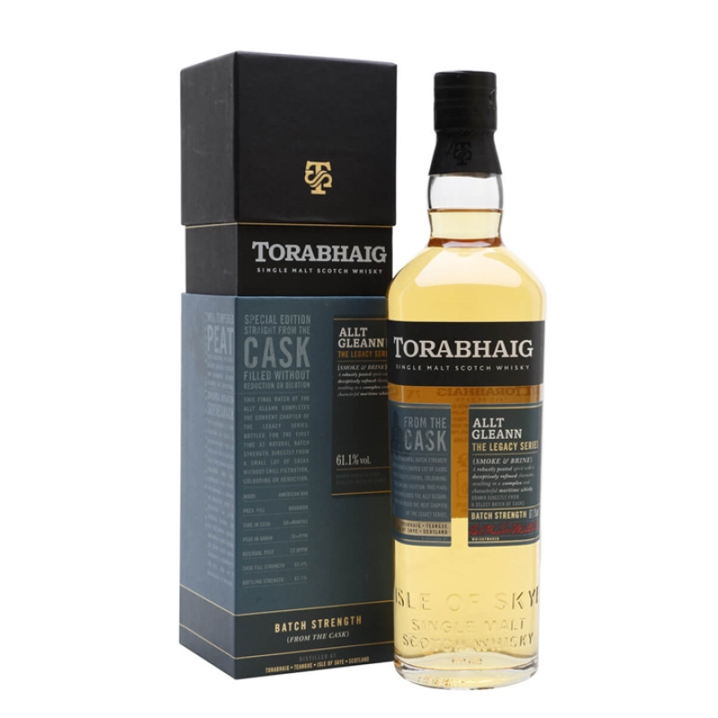 Distillery NAS Year Old – Torabhaig Allt Gleann Batch Strength Island Single Malt Scotch Whisky (Island) | N/A% ABV, 700ml – Buy Now