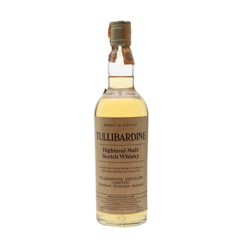 Distillery 5 Year Old – Tullibardine 5 Year Old / Bot.1980s Highland Single Malt Scotch Whisky (Highland) | N/A% ABV, 700ml – Buy Now