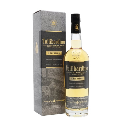 Distillery NAS Year Old – Tullibardine Sovereign / Bourbon Cask Highland Whisky (Highland) | N/A% ABV, 700ml – Buy Now