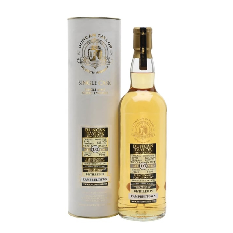 Distillery 10 Year Old – Campbeltown Blended Malt 2014 / 10 Year Old / Duncan Taylor Campbeltown Whisky (Campbeltown) | N/A% ABV, 700ml – Buy Now