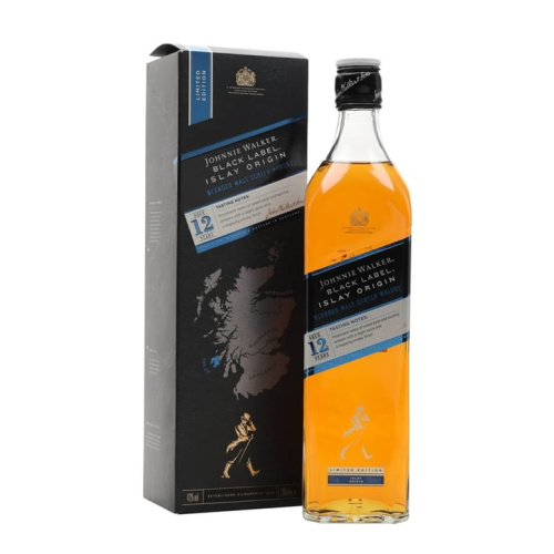 Distillery 12 Year Old – Johnnie Walker Black Label 12 Year Old Islay Origin Islay Whisky (Islay) | N/A% ABV, 700ml – Buy Now